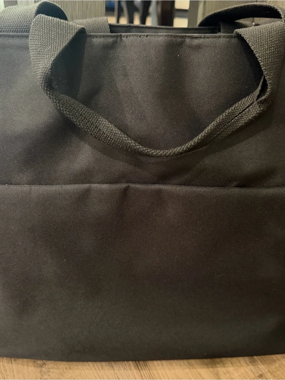 BÉIS East to West Tote Black Travel Laptop Work Carryall Bag